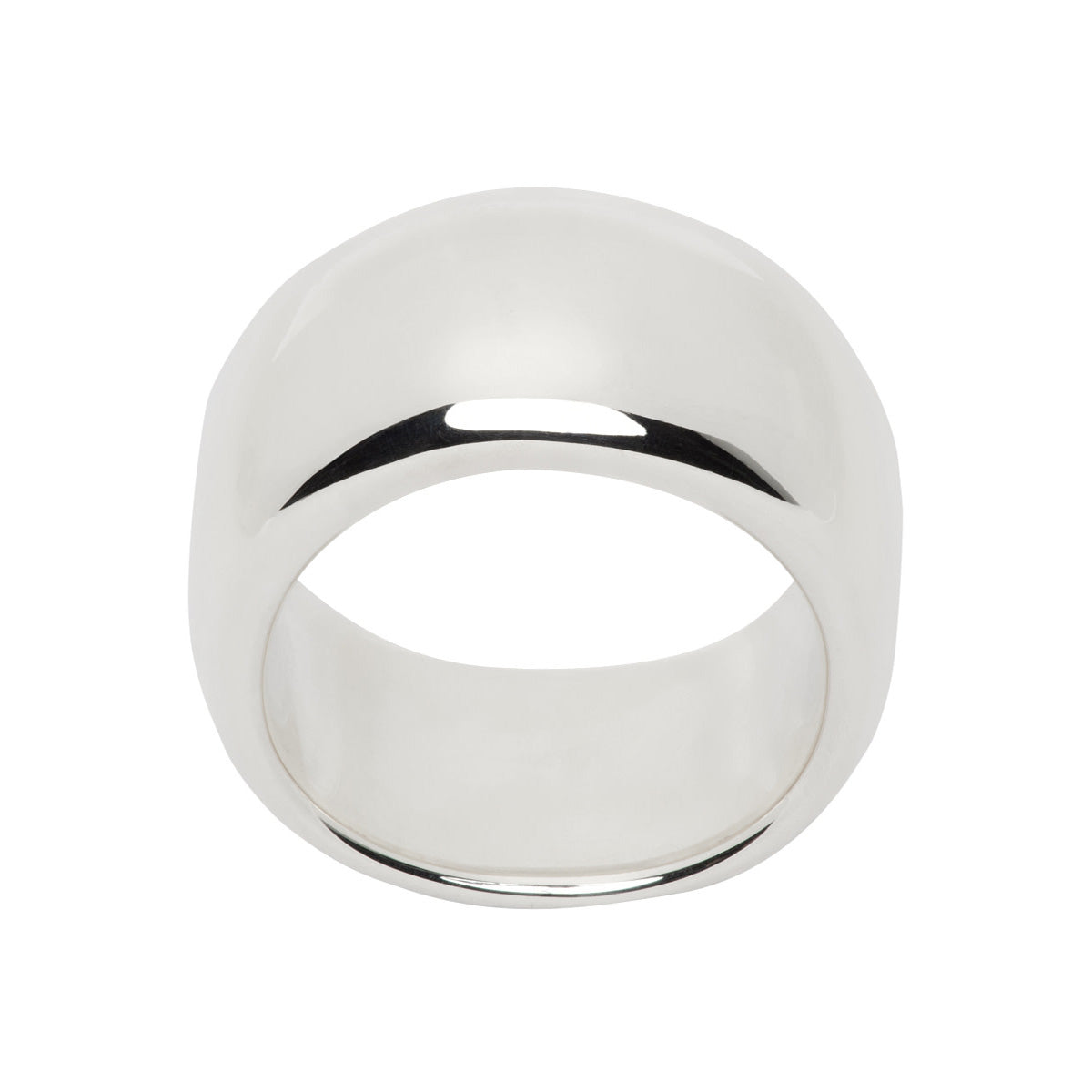 Large Flaneur Dome Ring Silver